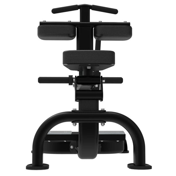 Impulse Seated Calf Svart (IT7005) – seated calf-maskin framifrån