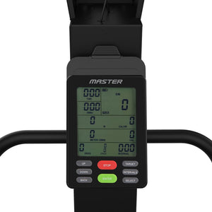 Master Fitness Skitrainer S120 Air – närbild av SkiTrainer-displayen