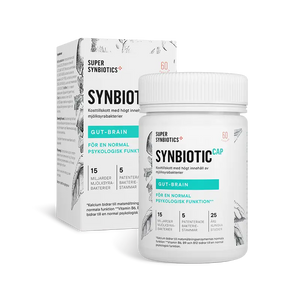 SuperSynbiotics Synbiotic Cap Gut-Brain 60 kapslar