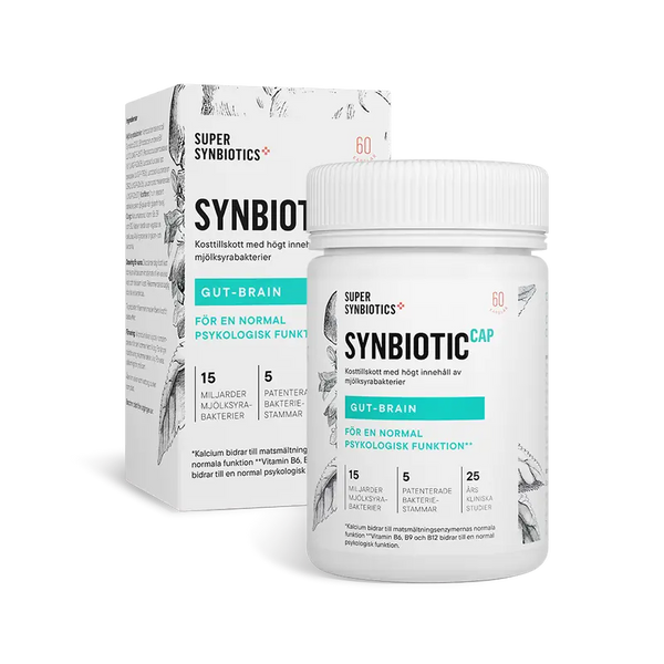 SuperSynbiotics Synbiotic Cap Gut-Brain 60 kapslar