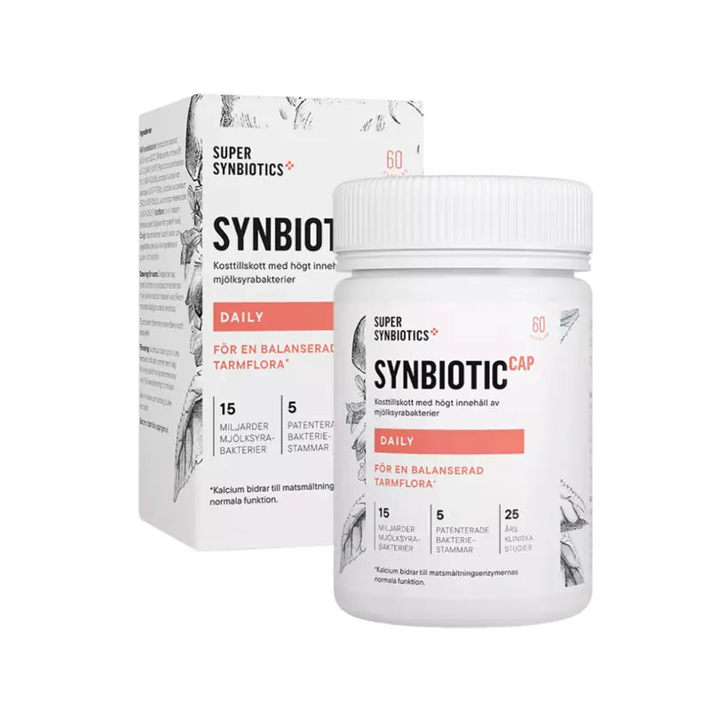 SuperSynbiotics Synbiotic Cap Daily 60 kapslar