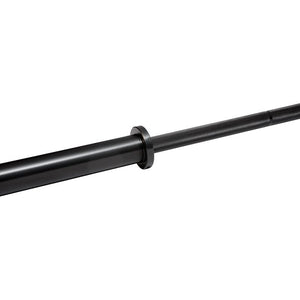 Master Fitness Training Bar Black Oxide 220 cm – närbild av Black Oxide-skivstång