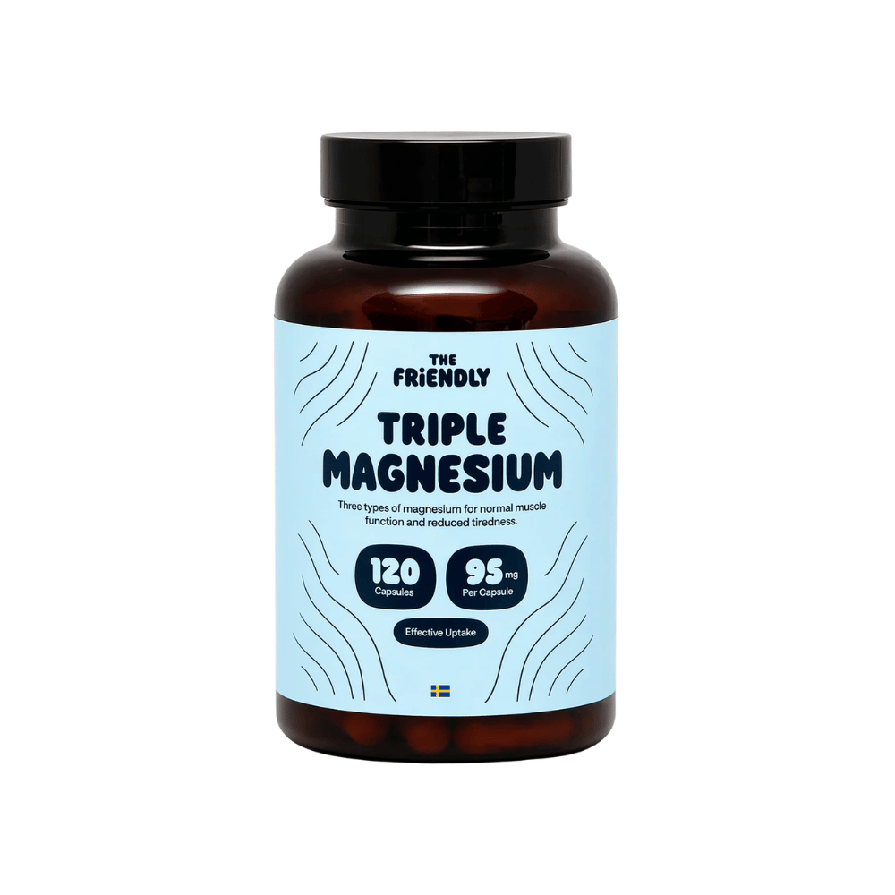 The Friendly Trippel Magnesium 120 kapslar