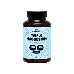 The Friendly Trippel Magnesium 120 kapslar