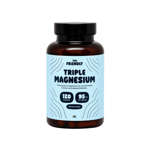 The Friendly Trippel Magnesium 120 kapslar