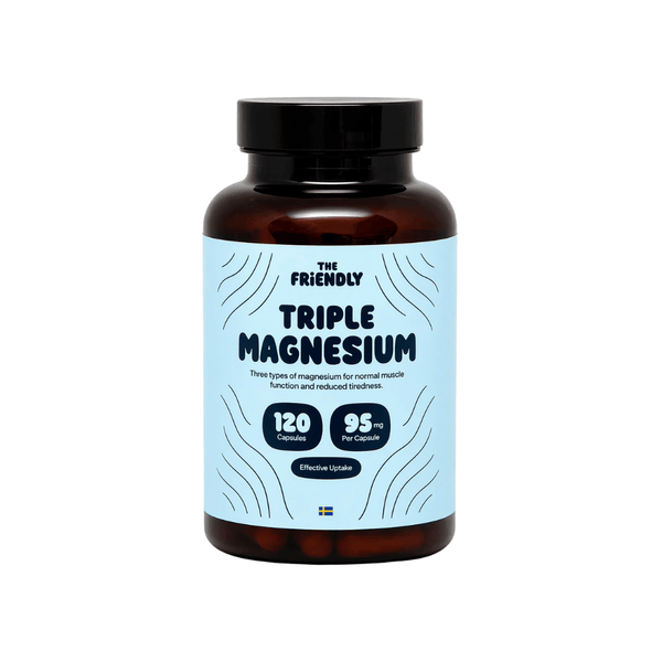 The Friendly Trippel Magnesium 120 kapslar
