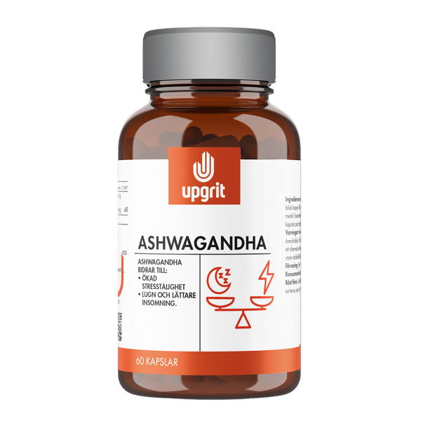 Upgrit Ashwagandha 60 kapslar
