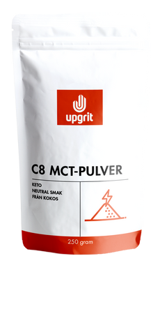 Upgrit C8 MCT-pulver 250 g