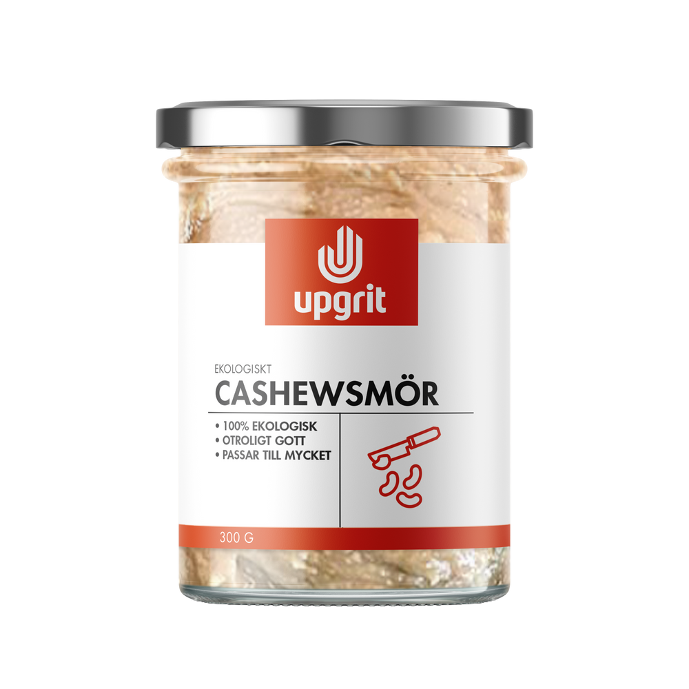 Upgrit Ekologiskt Cashewsmör 300 g
