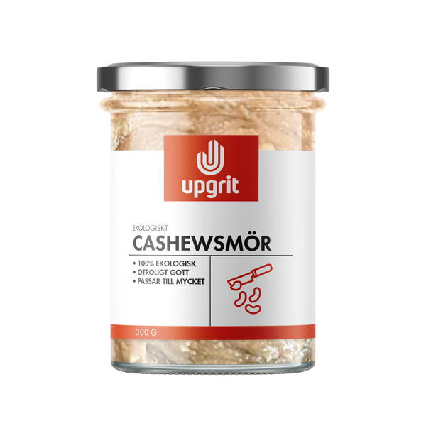 Upgrit Ekologiskt Cashewsmör 300 g