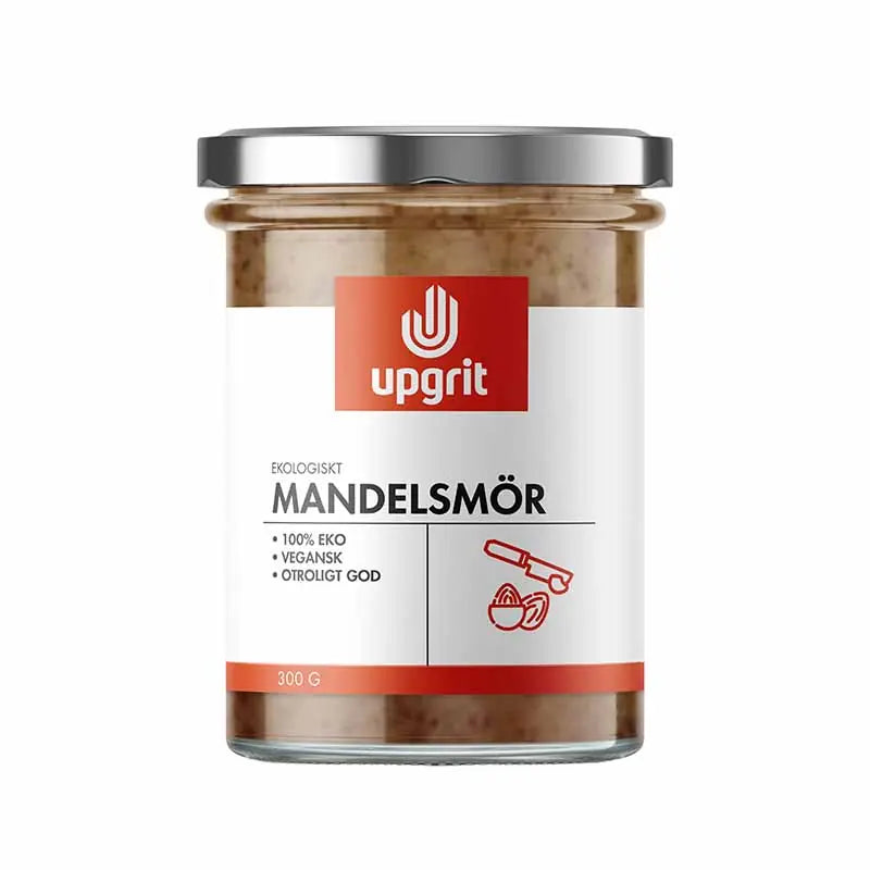 Upgrit Ekologiskt Mandelsmör 300 g