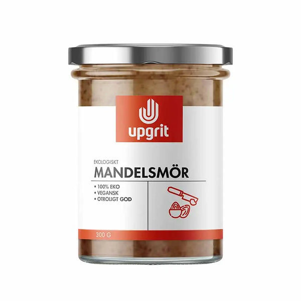 Upgrit Ekologiskt Mandelsmör 300 g