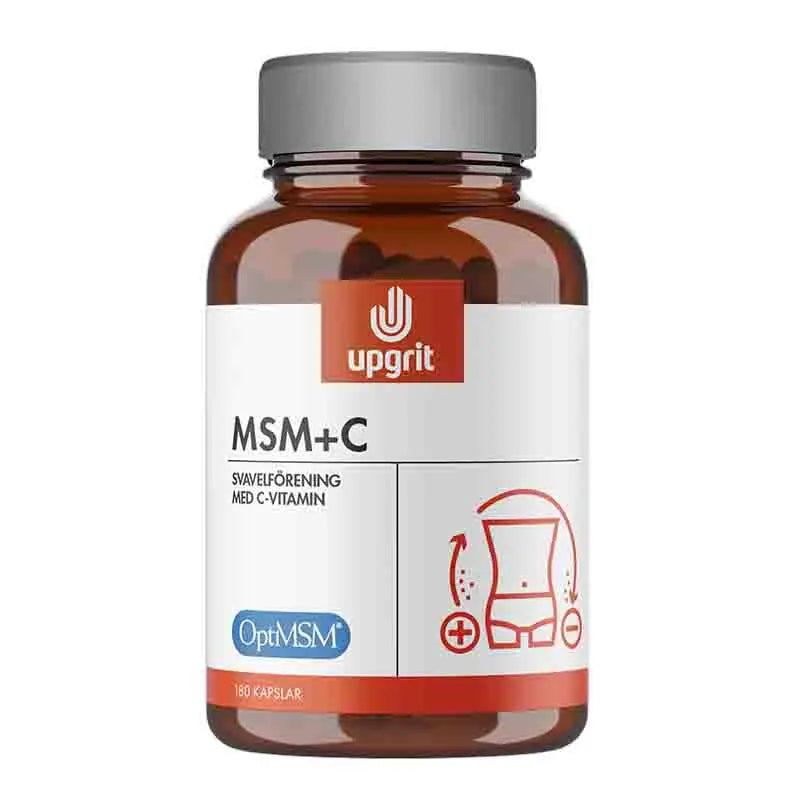 Upgrit MSM + C 180 kapslar