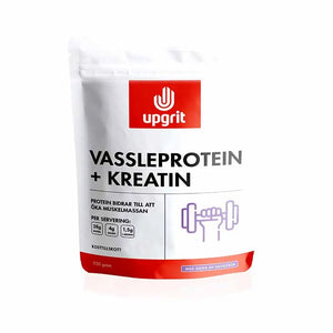 Upgrit Vassleprotein + Kreatin Skogsbär 1100 g