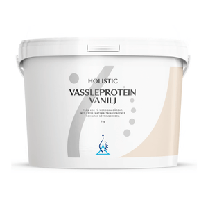 Holistic Vassleprotein 5 kg – Vanilj 5 kg i hink
