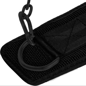 Virtufit Nylon Dip Belt Svart – detaljbild