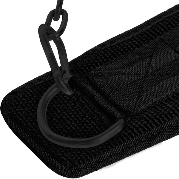 Virtufit Nylon Dip Belt Svart – detaljbild