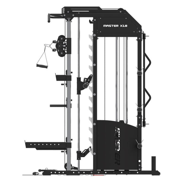 Master Fitness X18 Multimachine – multimaskin från sidan